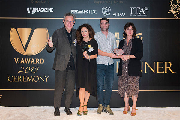 MOREL REMPORTE UN PRIX DE DESIGN : LE V AWARD